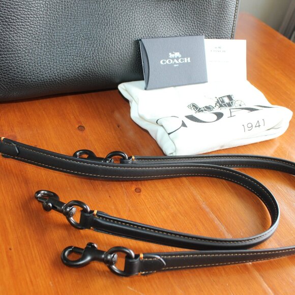 NWT Coach Rogue 30 in Black - Picture 15 of 15